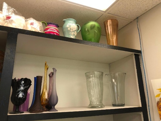 Large Selection of Vases, Misc. Styles, Shapes and Sizes