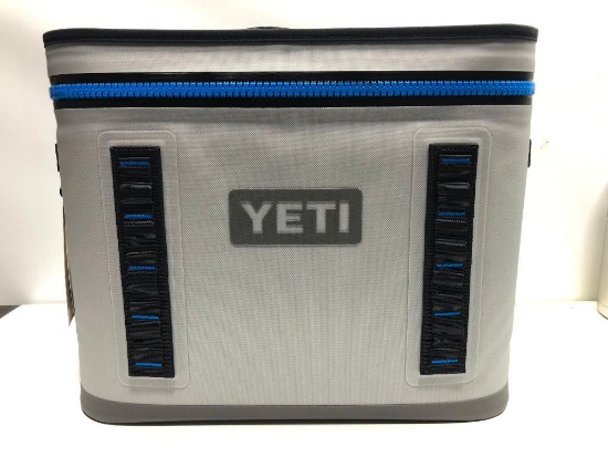 Yeti Tahoe Blue and Gray Flip 18 New In Box MSRP $299.99