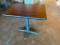 Restaurant Table, Laminate Top, Steel Pedestal Base, 24in x 30in x 30in