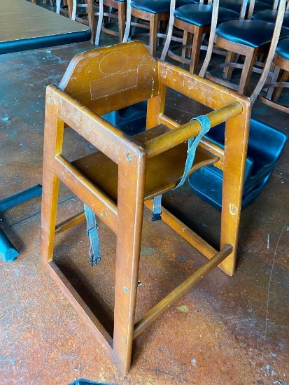 Wooden High Chair