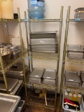 Stainless Steel Wire Stationary Shelving Unit by Central Restaurant Products: 24in x 18in x 75in