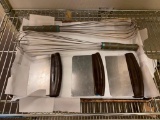 Lot of 5 Kitchen Utensils, Scrapers, Whisks