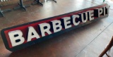 Barbecue Pit Sign - Approx. 8ft