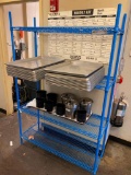 Stainless Steel Wire Stationary Shelving Unit by Central Restaurant Products: 48in x 18in x 75in