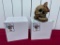 2 New Skull and Snake Statues w/ Boxes