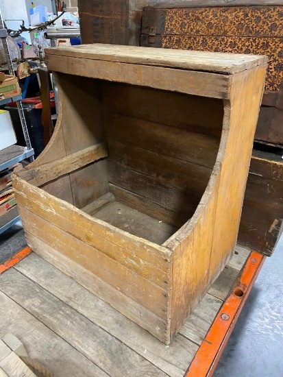 Old Potato Bin, Wooden, Primitive