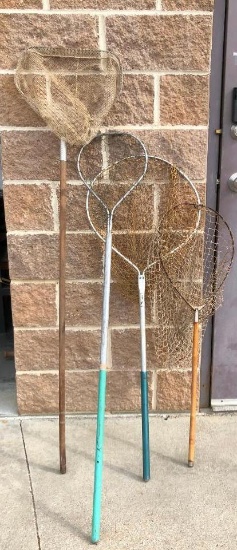 Lot of Four Fishing Nets