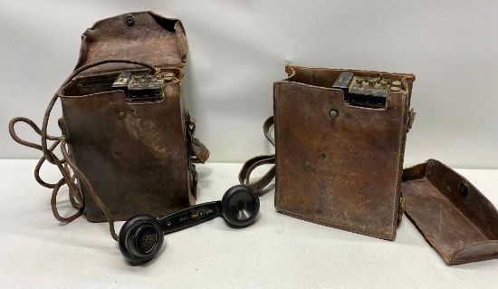 WWII EE 8-A Field Phones