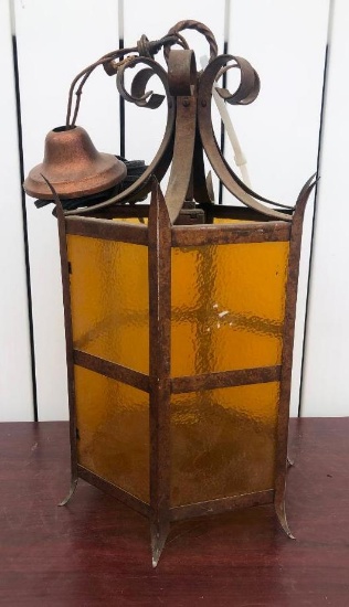 Rare Peony Park Ballroom Light Fixture, Pre-Fire Era, c. 1920's or 1930's