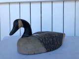 Hand Painted Canvas Decoy, Goose