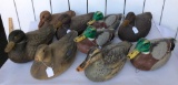 Group of Old Duck Decoys, Mallard Ducks