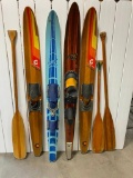 Vintage Water Skis, El Tigre Tunnel Concave Cut n Jump, Cypress Gardens Dick Pope Jr, Cutlass Lake