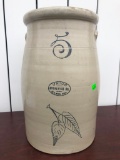 5 Gallon Stoneware Butter Churn, Union Stoneware