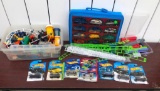 Vintage Knects Magnetic Toys and Hot Sheels Cars