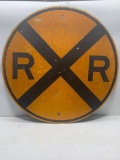 Railroad Crossing Sign, Double Sided