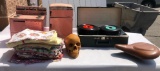 45 Records, Toys, Cotton Feed Sacks, Dental Display Skull