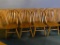 4 Solid Oak Winsdor Style Restaurant Chairs Sold 4x's$