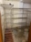 Lot of 5; 3 NSF Stainless Steel Stationary Shelving Racks, 2 NSF Wall Mount Shelving Racks