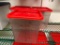 (3) Cambro Model #: 8SFSCW 8-Quart Food Containers