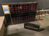 Vintage Electronic Keno Board/ Mexican Lighted Sign