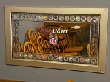 Coors Light NFL Framed Mirror, 46