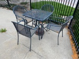 Wrought Iron Patio Table and Chairs 28