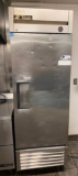 True Stainless Steel Single Door Freezer Model #: T-23F w/ casters