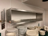 2 Tiered NSF Stainless Steel Wall Mount Shelf 58