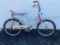 Huffy Desert Rose Girls Bicycle w/ Banana Seat