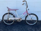 Huffy Desert Rose Girls Bicycle w/ Banana Seat