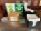 Bar Supplies, 2 Napkin/Straw Containers, Boxes of Straws, Stirrers, Arrow Sticks