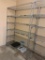 NSF Chrome Stationary Dunnage Shelving Unit 6 Shelves, 60