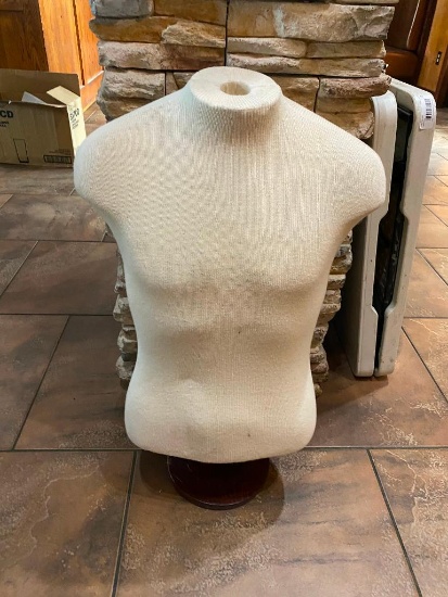 Male Torso Mannequin w/ Stand