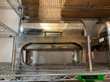 Stainless Steel Hotel 8 Quart Full Size Roll Top Chafer