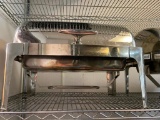 Stainless Steel Hotel 8 Quart Full Size Roll Top Chafer
