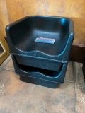 Lot of 2 Cambro 100BC - Booster Chairs