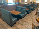 Bank of Booths, 5 Tables, 6 Booths