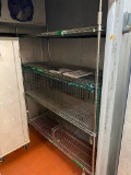 Metro NSF Chrome Stationary Dunnage Shelving Unit 4 Shelves, 60