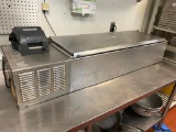 Stainless Steel Countertop Sandwich Prep Unit, Refrigerated, 58in x 16in x 9in