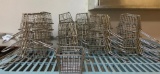 28 Stainless Steel Small French Fry or Appetizer Serving Baskets