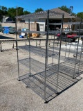 NSF Rolling Wire Dunnage Rack