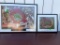 2 Framed Nebraska Cornhuskers Prints, Stealth Jet Wings Over Memorial Stadium Print