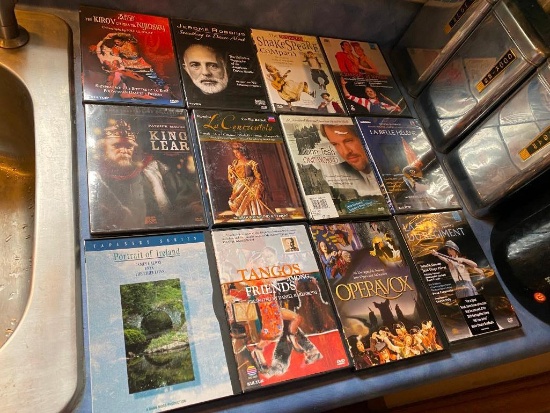 DVD's - Various Dance, Theatrical Related DVD's