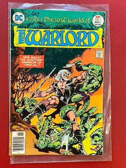 Enter the Lost World of The Warlord 30 Cent Comic Vol. 1 No. 3 Nov 32482 1976