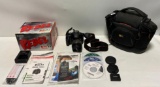 Canon EOS Rebel T3 Digital Camera w/ Orig. Box, Camera Bag & More, Works Great Model: DS126291