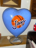 Autographed Creighton Bluejays Art Heart - Kyle Korver, Dana Altman, Larry House, Bowden, Funk +++