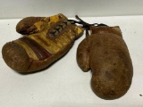 Antique Children's Boxing Gloves