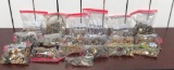 Large Lot of 12 Plus Bags of Costume Jewelry, Unsorted