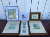 Vintage and Modern Framed Prints