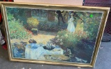 Contemporary Claude Monet Framed Print
